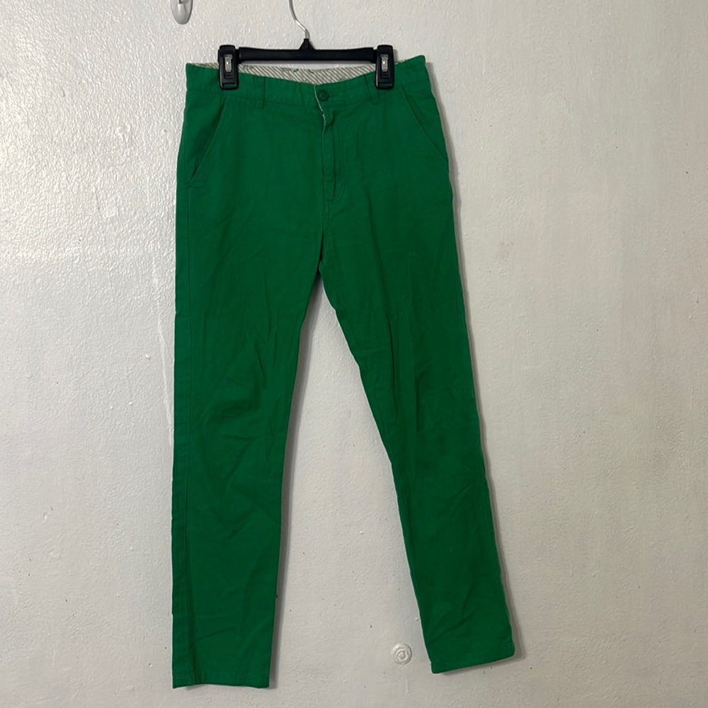 LACOSTE Pants Green size 14